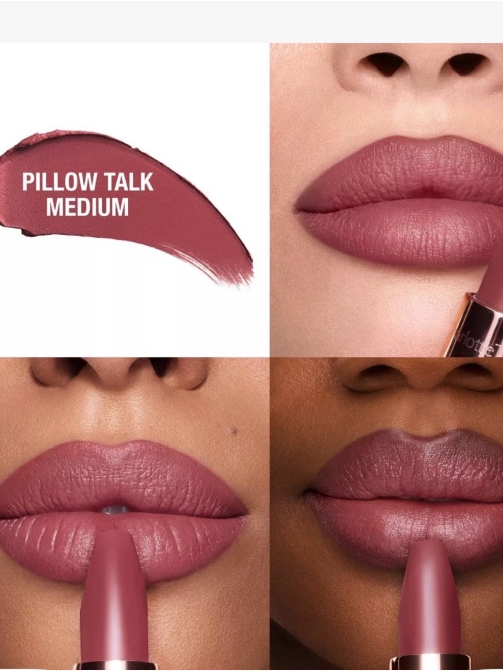 Charlotte Tilbury Pillow Talk Medium Matte Revolution Lipstick